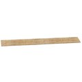 Designs Of Distinction 8" x 60" Flat Rustic Hand Scraped Shelf, Alder 01SH086010AL1